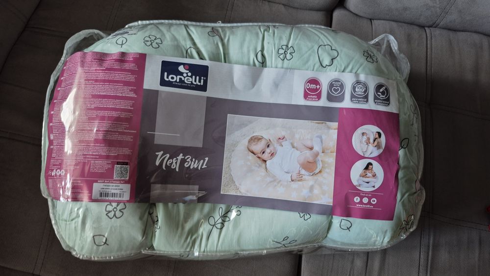 Гнездо за бебе Lorelli 3в1 зелена