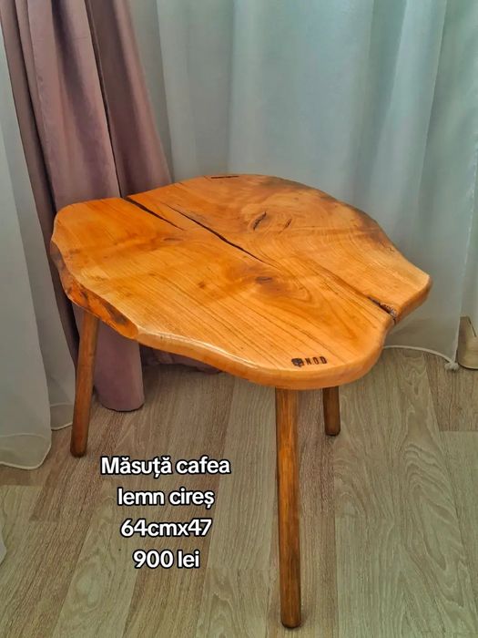 Măsuță cafea handmade