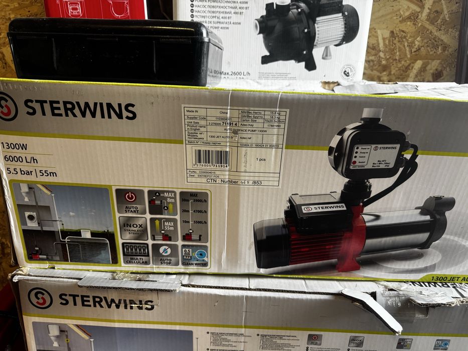 Pompa apa 1300 W presostat inclus