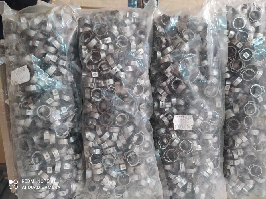 Хомуты из стали для зажима шлангов