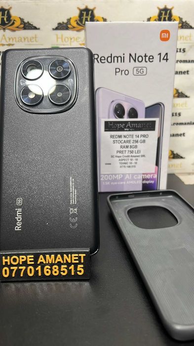 Hope Amanet P3 REDMI NOTE 14 PRO 256 GB / 8GB RAM Impecabil