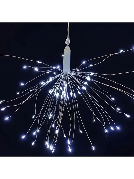 Фейерверк Гирлянда с пультом 3м 5пучков(цвет теплый)