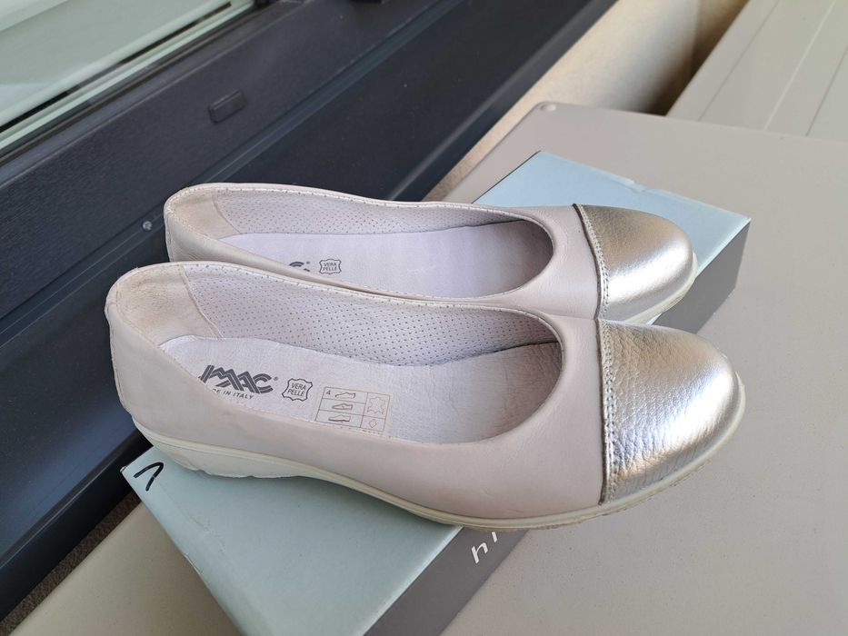 Дамски обувки/ пантофки ест. кожа. Imac Italy