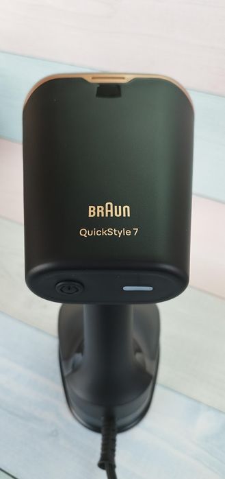 Braun GS7077BK — мощный паровой отпариватель для дома