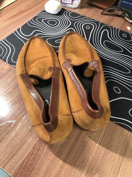 Мокасины кожанные