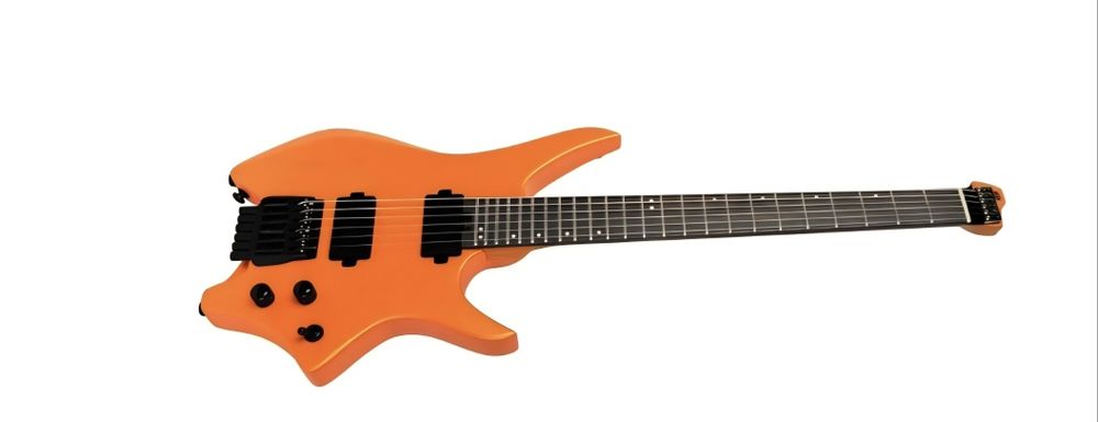 HILS Guitars HN3 NEXT Metallic Coral Orange Headless китара