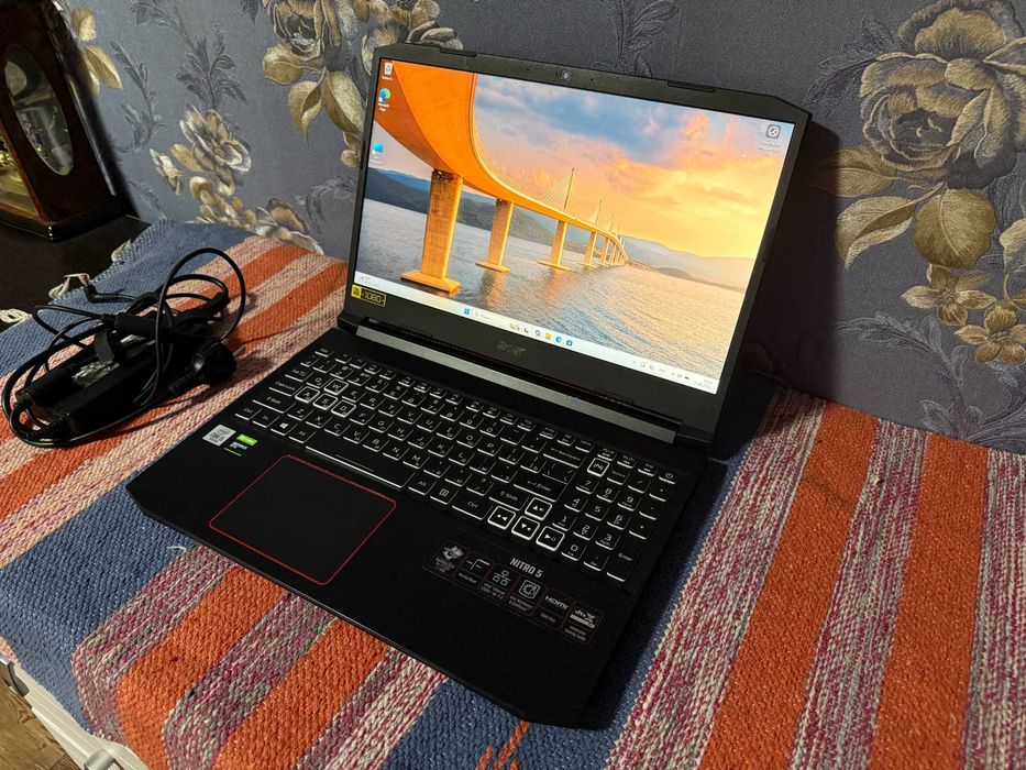 Игровой ноутбук, i5 10gen. GTX 1660ti - 6gb memory games