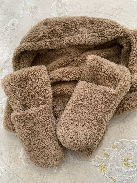 Шапка шарф- с кармашками