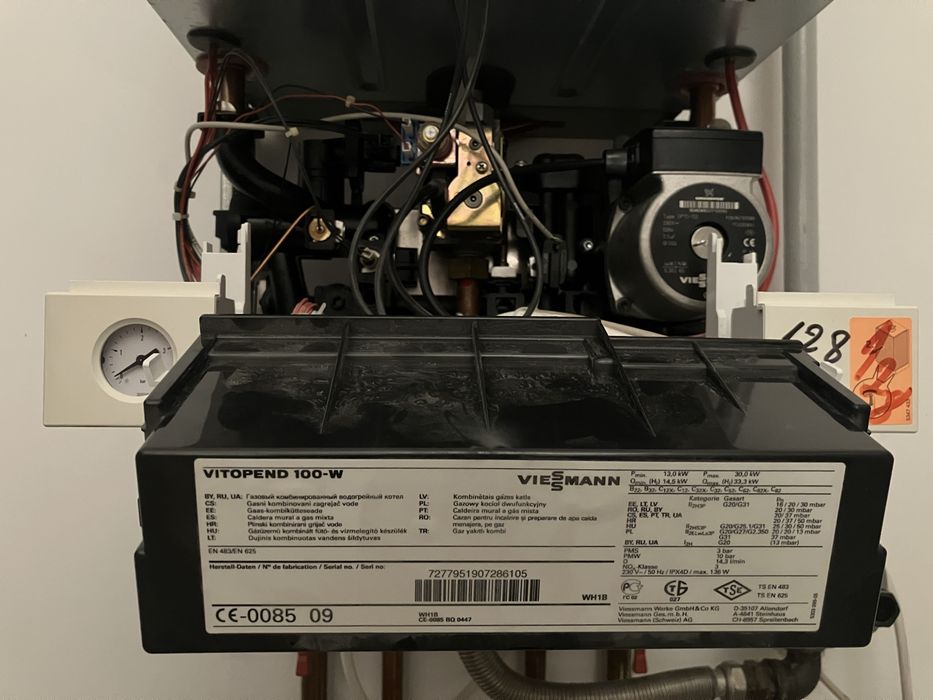 Centrala gaz Viessmann Vitopend 100 in functiune
