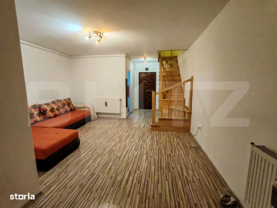 Apartament 2 camere,  dispus pe doua niveluri, zona Apollo - Sangeorgi