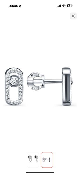 Продам серьги серебро