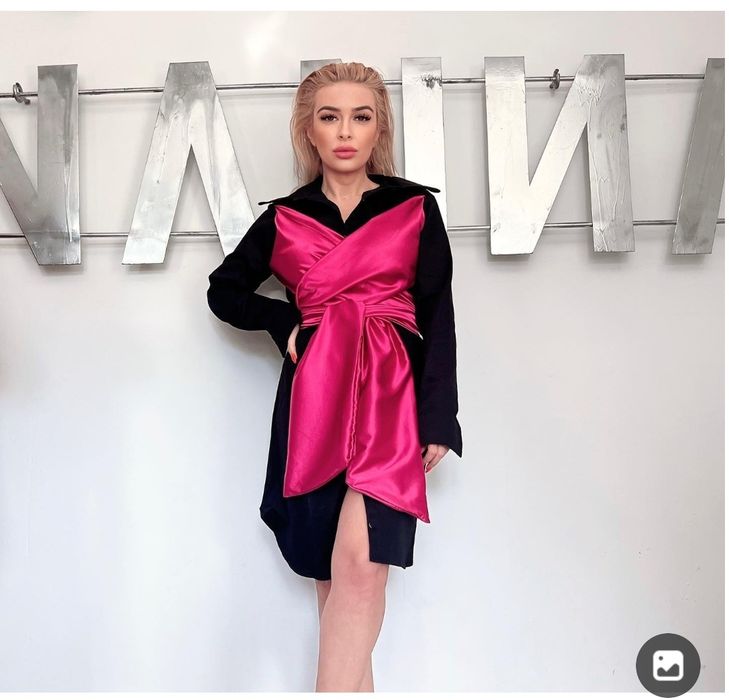 Rochie camasa neagra Atelier NANNA