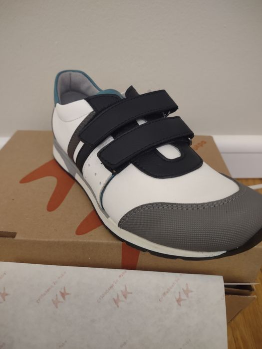 Детски обувки, Колев и Колев, от естествена кожа, номер 32, нови