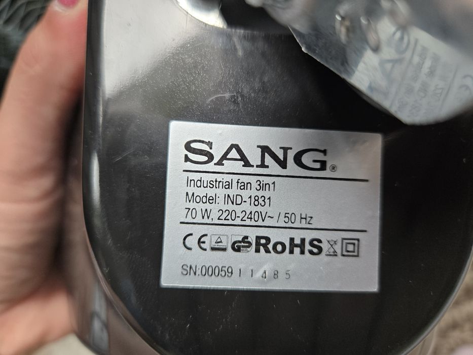 Вентилатори Finlux 16" и Sang