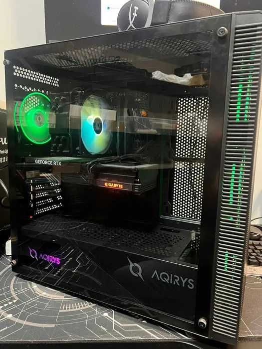 PC Gaming + Monitor TCL 2K / RTX 4060 Ti / i5-13500 / 32GB DDR5 / 2 SSD 1TB+ 2TB  * Krom Amanet Margeanului *