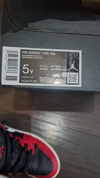 Adidasi Air Jordan 1 MD (GS) DQ8423 061