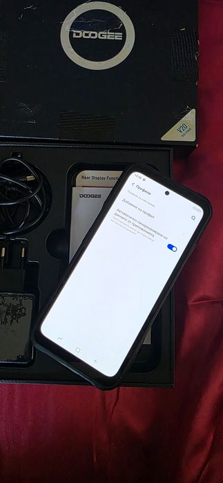 Doogee V20 256GB Phantom Gray ПЪЛЕН КОМПЛЕКТ!