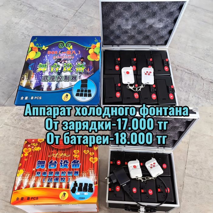 Аппарат холодного фонтана, вертушка(ромашка)