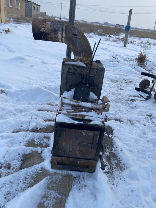 Угольный котел сапог печь