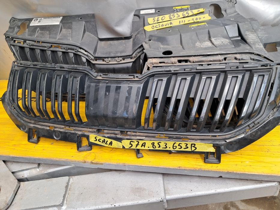 Грил решетка  Skoda Kodiag Fabia Octavia Scala
