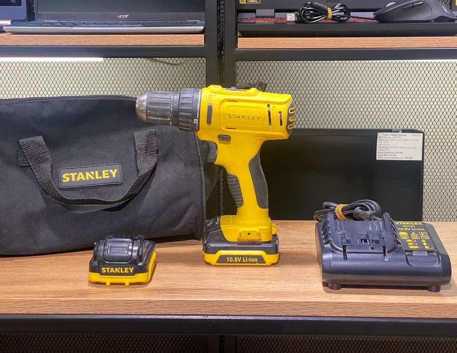 Шуруповерт Stanley SCD12, 10.8 B, 9009/А10