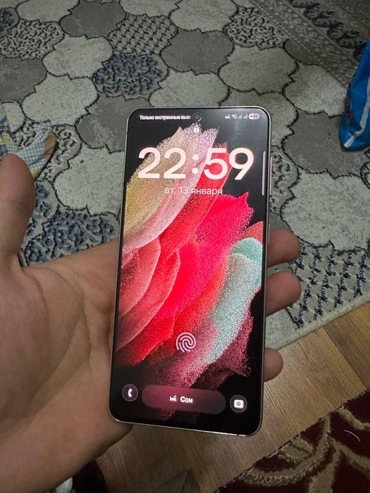 Samsung s21      12ga 256.  2ta sim karta