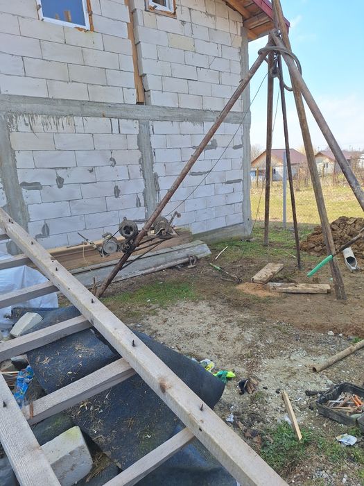 Foraje puțuri apa prelungirii denisipări și piloni