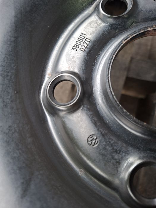 1бр. РЕЗЕРВНА 15" 5Х112мм Ауди, Фолксваген/ 5X112mm VW с гума 195 65 15