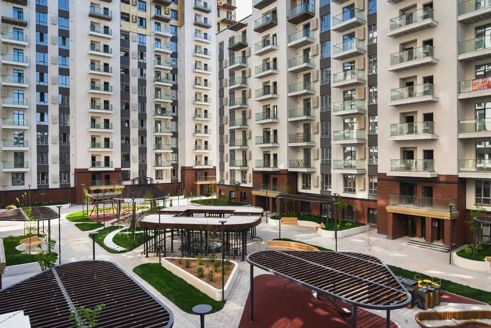 Продается квартира 2/5/10 новостройка, 44м2, в ЖК OzMahal, Аккурган