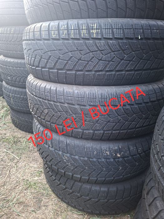 150 lei bucata! Set anvelope M+S/IARNA 225 65 r17 Hankook Bridgestone Goodyear Dunlop Semperit Fulda Michelin Continental ! 7 mm