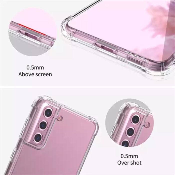 Husa AirBag Case Samsung S25/S24/S23/S22/S21 Plus Ultra Cristal Clear