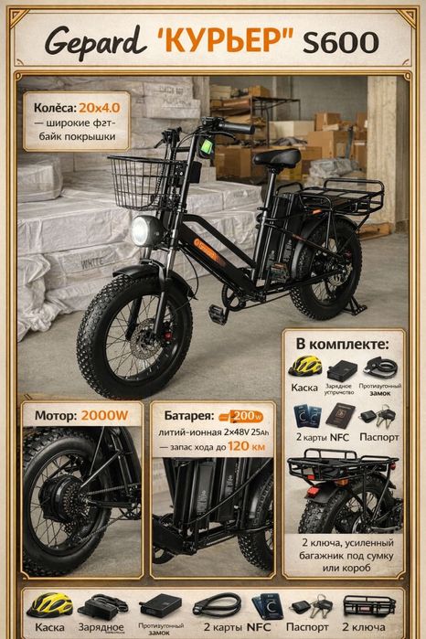 Электровелосипед ск8