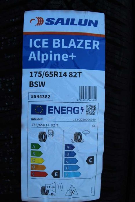 Anvelope iarna noi 175/65R14, 82T, Sailun, DOT 2025