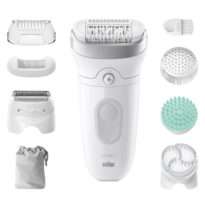 Epilator Braun Silk-épil 7 7-081 SkinSpa, Wet & Dry, MicroGrip