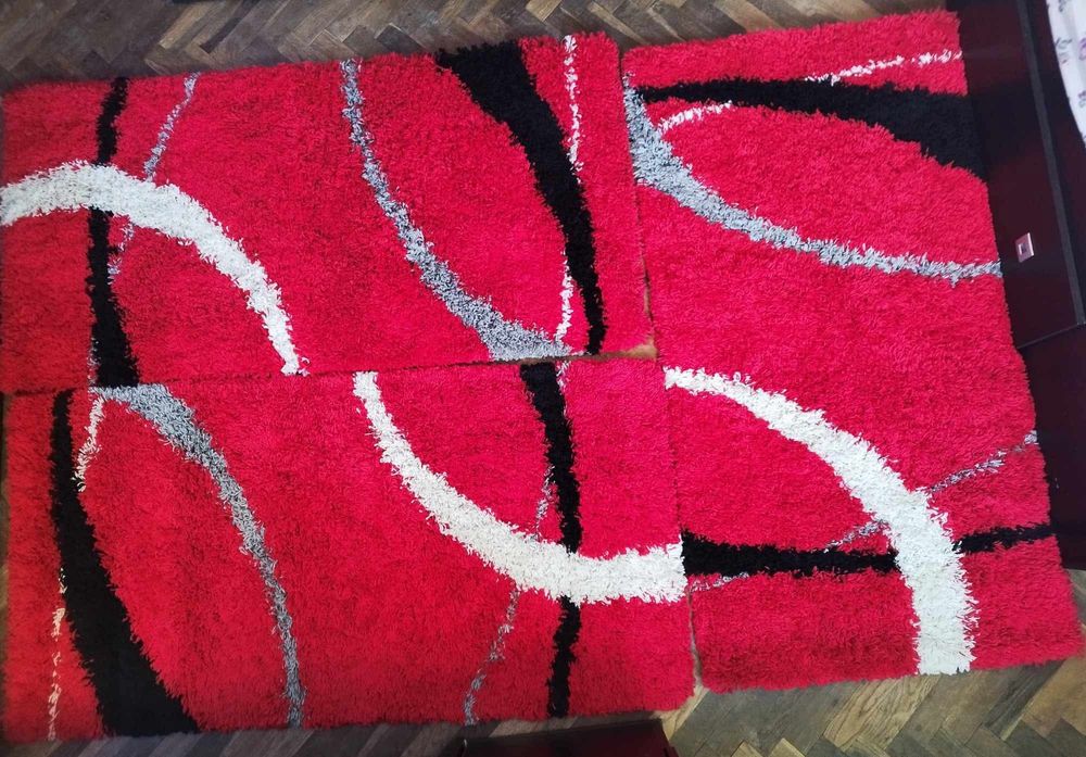 Set  covoare groase  shaggy