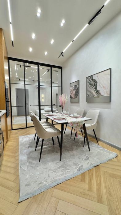 ЖК "Royal House" Новый ремонт 55м2 +10 балкон С мебелью и Техникой