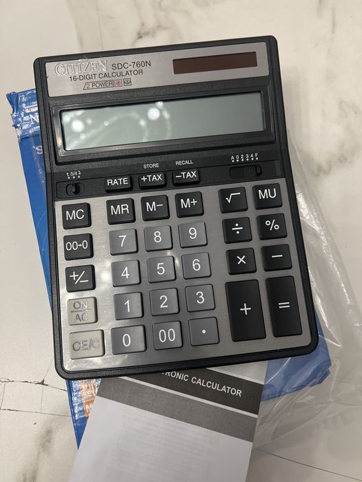 Калькулятор Citizen 16 разрядный