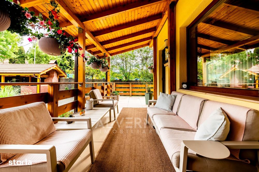 Casa individuala 268mp | 4 dormitoare + studio | 1100mp teren | Faget