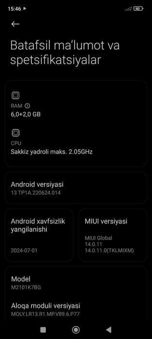 Redmi note 10 s sotiladi