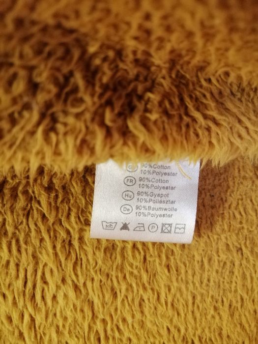 Дамско зимно яке, в прекрасен наситен жълт цвят горчица