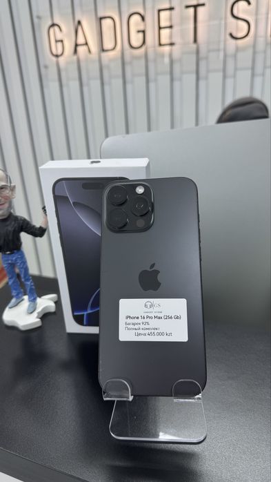 Iphone 16pro max(256)black айфон 16про макс Павлодар