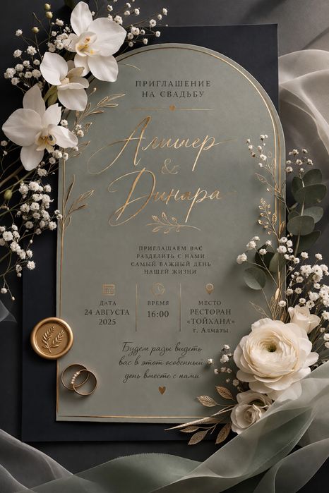 Пригласительный на праздники