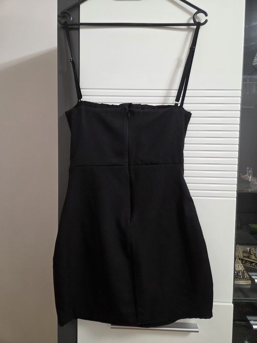 Rochie neagra scurta scurta 38 M noua