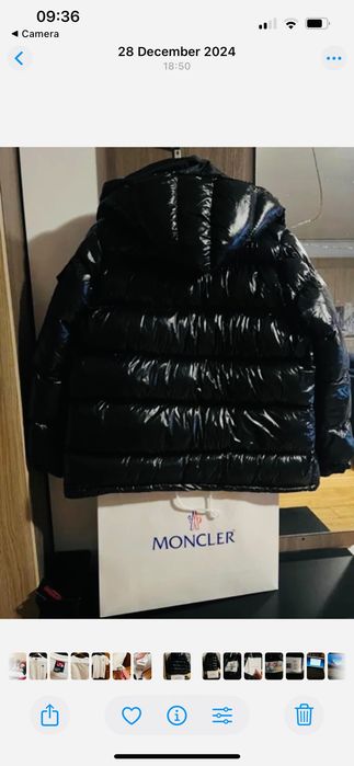 Geaca size M neagra