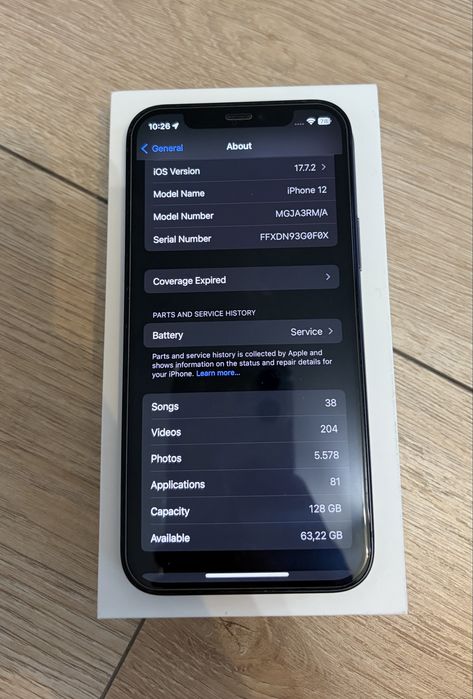 Vand Iphone 12 de 128 GB