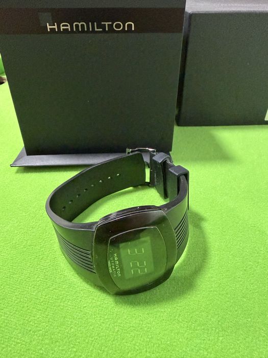 часы  Hamilton Мужские часы Hamilton Pulsomatic Black