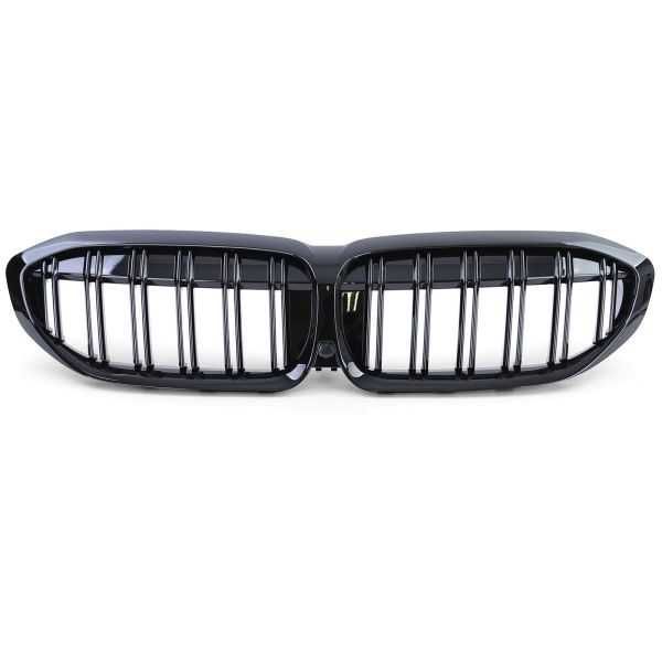 Grile Nari Duble M Style M3 BMW G20 G21, Negru Lucios, Grila Dubla