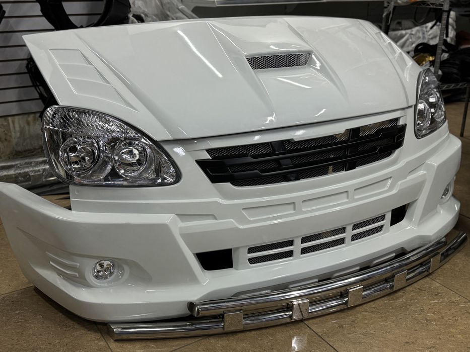 Бампер тюнинг на газель