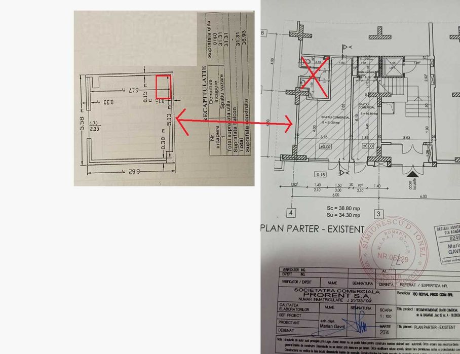 Inchiriez spatiu comercial
