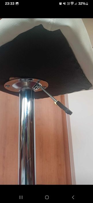 Scaun cosmetic / beauty reglabil, crem